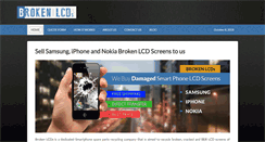 Desktop Screenshot of brokenlcds.com