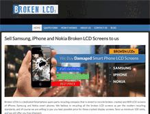 Tablet Screenshot of brokenlcds.com